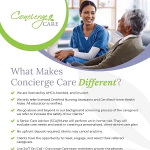 what makes concierge care different